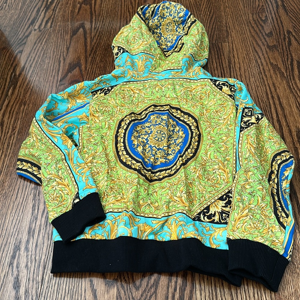 Kids Versace Colorful Patterned Jacket - Picture 3 of 3